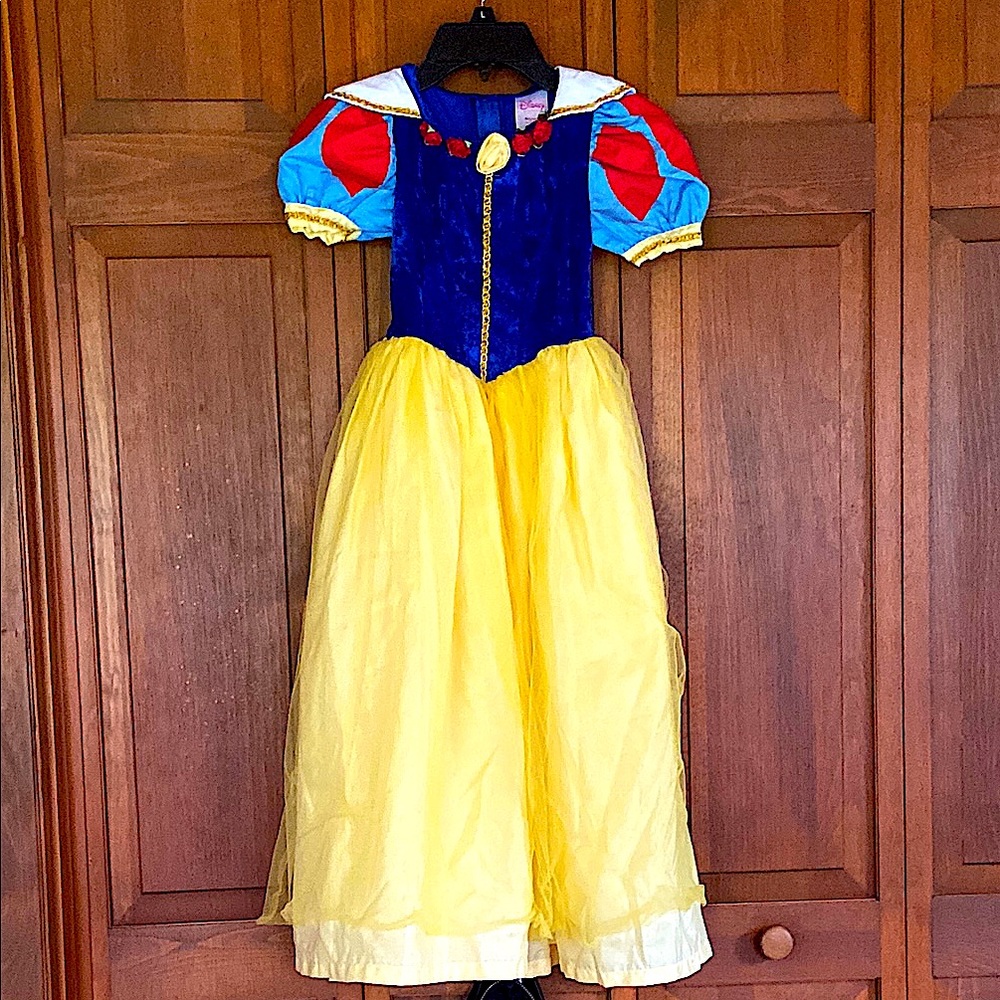 Vintage late 90’s Disney Snow White Costume - Blue, Yellow, Red